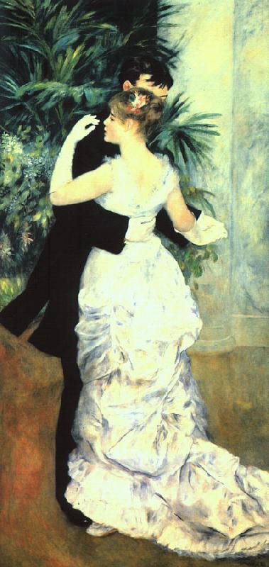 Pierre Renoir Dance in the Town oil painting picture
